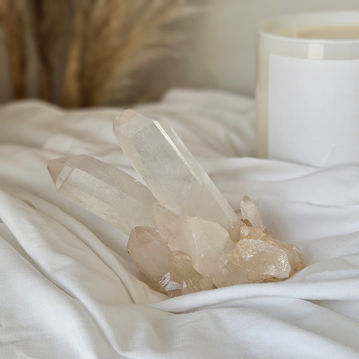 Warm Blush Pink Cystal